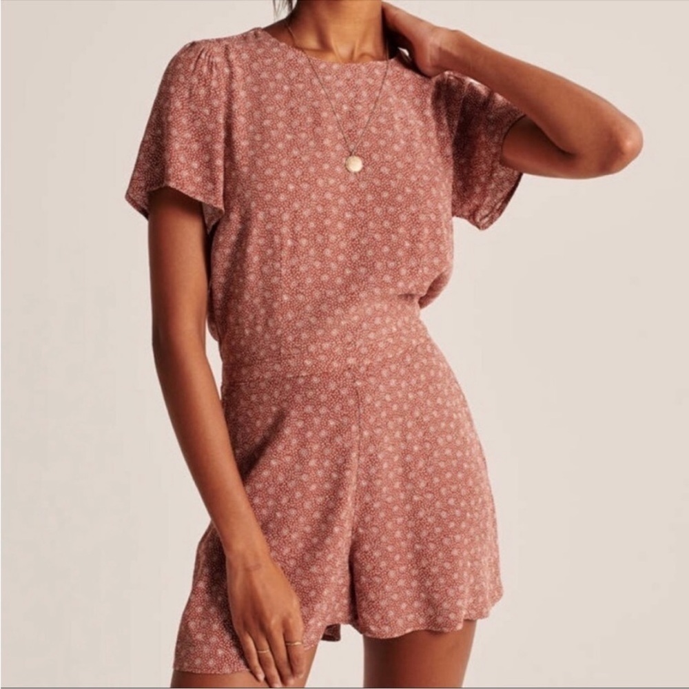 Abercrombie Backless Romper NWT